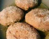 チーズinハンバーグ照り焼き味作り方11写真