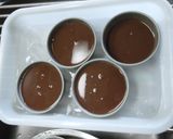 オトナのチョコプリン。作り方7写真