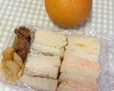 ごぼうサラダのサンドイッチ〜(^_^)v作り方10写真