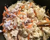 くずし豆腐とひじきの炒り煮作り方6写真