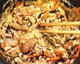 くずし豆腐とひじきの炒り煮作り方8写真
