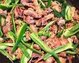 鳥肉とピーマン甘辛炒め(^^)作り方1写真