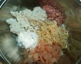簡単‼鶏挽き肉とホタテの貝柱でエビ焼売作り方3写真