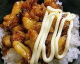 焼鳥丼☝フライパンで簡単麺つゆタレで旨い作り方9写真