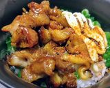 焼鳥丼☝フライパンで簡単麺つゆタレで旨い作り方11写真