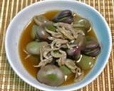 そら豆といりこの煮物作り方7写真