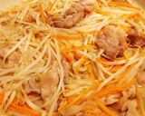 簡単☆豚肉ともやしのマヨポン炒め作り方5写真