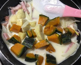 かぼちゃとじゃがいもの簡単グラタン作り方8写真