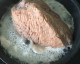 タンパク質摂取！豪快ローストビーフ作り方4写真