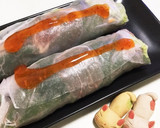 巻くだけで簡単★生ハムの生春巻き♬作り方9写真