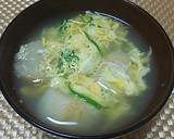 【龍愛】丼物のお供☆かきたま汁作り方5写真