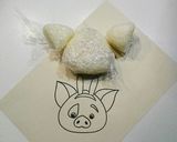 キャラ弁 モアナと伝説の海Pua作り方1写真