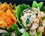 お弁当作り置き❤彩りたらこにんじん炒め作り方7写真