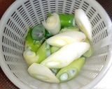 鶏もも肉の味噌ネギ炒め作り方2写真
