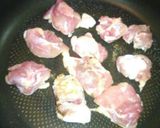 鶏もも肉の味噌ネギ炒め作り方3写真