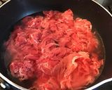 淡竹とゼンマイの牛肉時雨煮作り方5写真