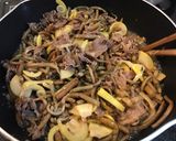 淡竹とゼンマイの牛肉時雨煮作り方8写真