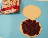 簡単 あんこピザ作り方1写真