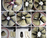 天婦羅用の茄子の切り方(末広茄子）簡単作り方18写真