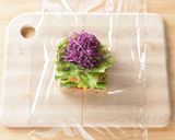断面が美味しいカラフルサンドイッチ作り方3写真