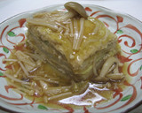 白菜と鶏ひき肉の重ね煮＊きのこあんかけ　作り方4写真