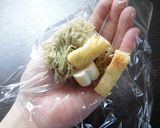 【弁当】手のひらで手間なし味噌玉!味噌汁作り方3写真