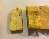 卵焼きと昆布佃煮の手巻き寿司作り方2写真