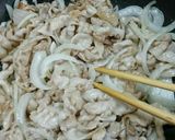 甘辛うま〜っ♪!!豚バラのマヨ照り丼☆作り方2写真