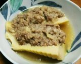 たけのこの洋風そぼろ煮作り方5写真