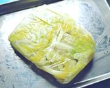 冷凍茹でキャベツともやしのダイエット麺作り方1写真