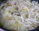 冷凍茹でキャベツともやしのダイエット麺作り方3写真