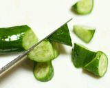 ピリ辛！旨辛！やみつききゅうり作り方1写真