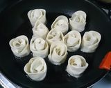 マダラの花餃子作り方10写真