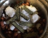 ๑とろろ巻き昆布赤大豆煮豆๑作り方2写真