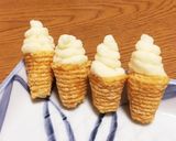 【キャラ弁】ソフトクリーム♡コマさん作り方5写真