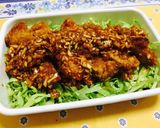 冷めても美味♪春キャベツたっぷり油淋鶏作り方6写真