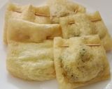 簡単　マヨコーンキャベツ巾着&納豆巾着作り方4写真