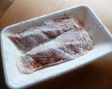 鮭のたっぷり新玉のせ♡甘酢だれ♪作り方3写真
