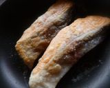 鮭のたっぷり新玉のせ♡甘酢だれ♪作り方4写真