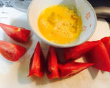 すぐできる卵とトマトの塩炒め作り方1写真