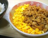 おだしで引立つ♪ご飯おいしい鶏たまそぼろ作り方12写真