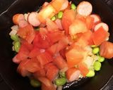 スキレットで作る野菜たっぷりオムレツ作り方4写真