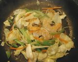アメリカ★パスタで作る★おいしい焼きそば作り方3写真