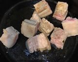 豚バラと大豆のトマト煮作り方1写真
