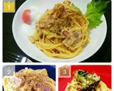 豆乳と全卵で濃厚カルボナーラ作り方13写真