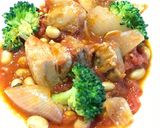 豚バラと大豆のトマト煮作り方3写真