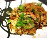 高タンパク低カロ！ 納豆キムチお好み焼き作り方5写真