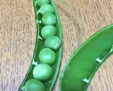 出汁なし！香り豊かなグリンピースご飯作り方1写真