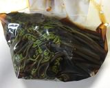 わらびのアク抜きから醤油漬け作り方4写真