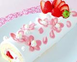 ロールケーキに綺麗にクリームを塗る方法作り方8写真